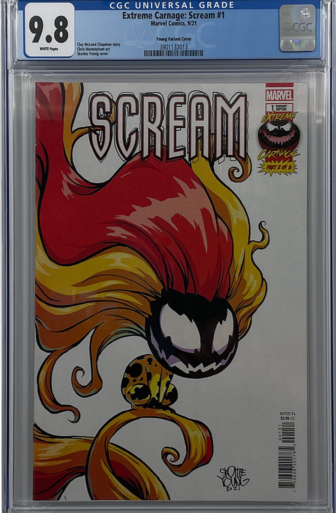 Extreme Carnage: Scream #1 | Skottie Young Variant | CGC 9.8