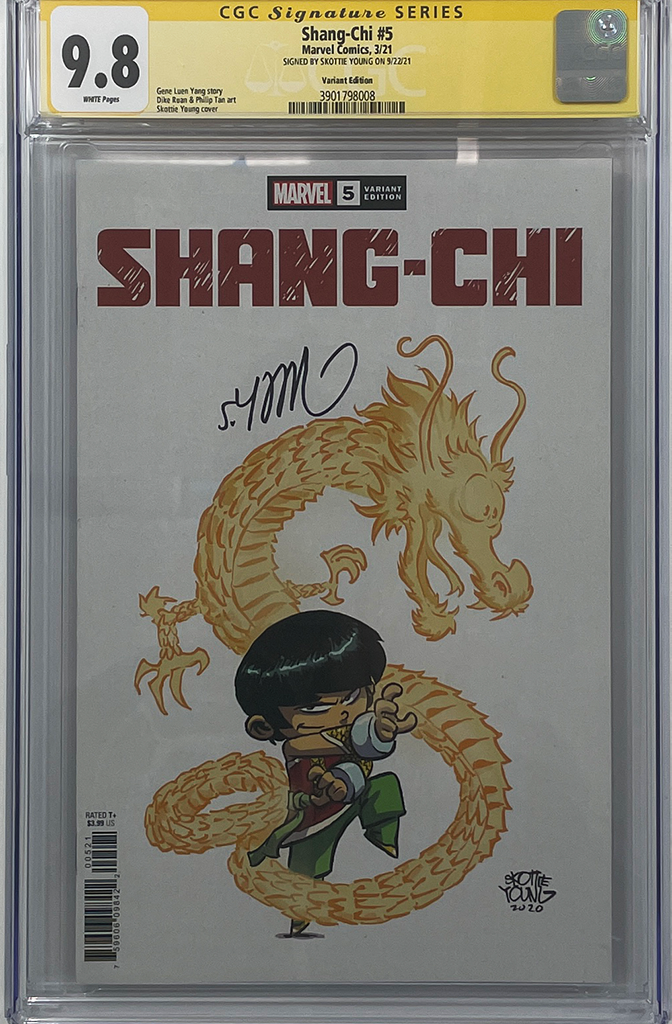 Shang-Chi #5 | Skottie Young Variant Cover | CGC Signature Series 9.8