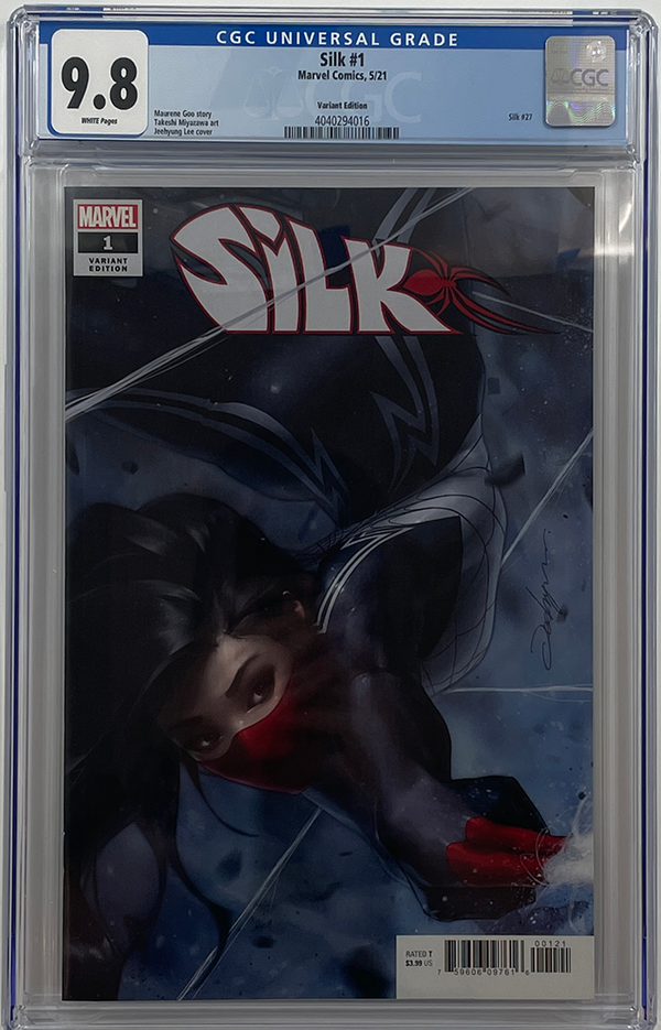 Silk #1 | Jeehyung Lee Variant Cover | CGC 9.8