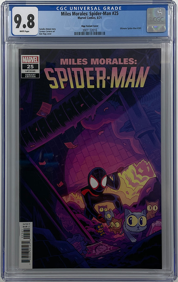 Miles Morales: Spider-Man #25 | 1:50 Ratio Hipp Variant Cover | CGC 9.8