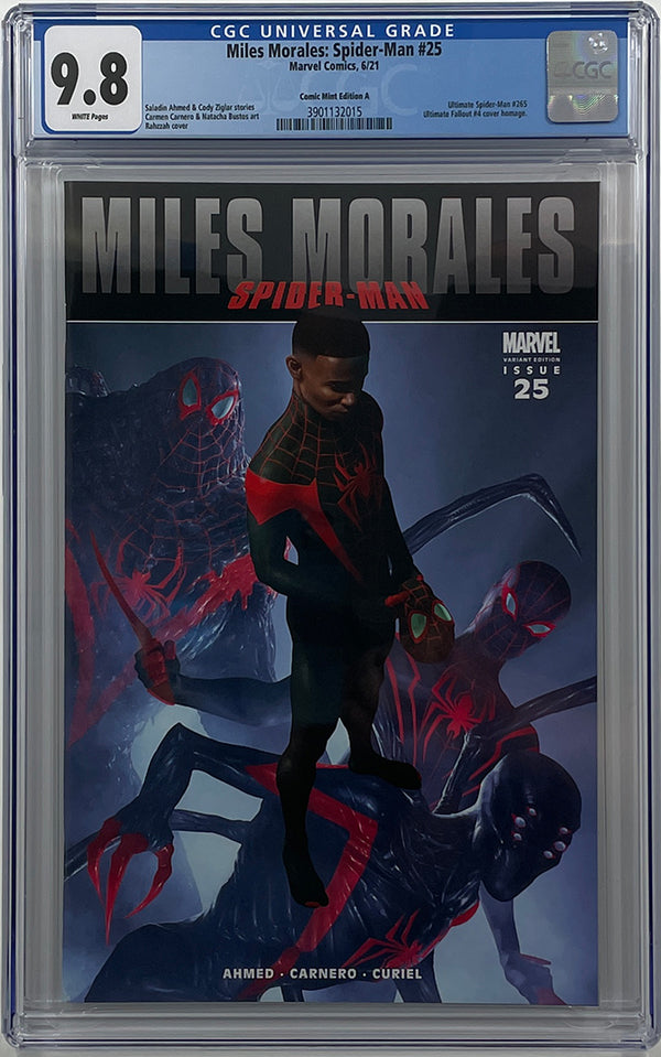 Miles Morales: Spider-Man #25 | Comic Mint Edition A Cover | CGC 9.8