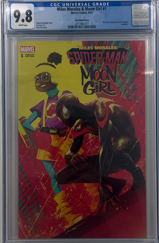 Miles Morales & Moon Girl #1 | Ivan Tao Variant | CGC 9.8