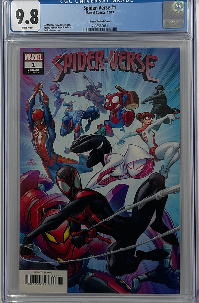Spider-Verse #1 | Brown Variant Cover | CGC 9.8