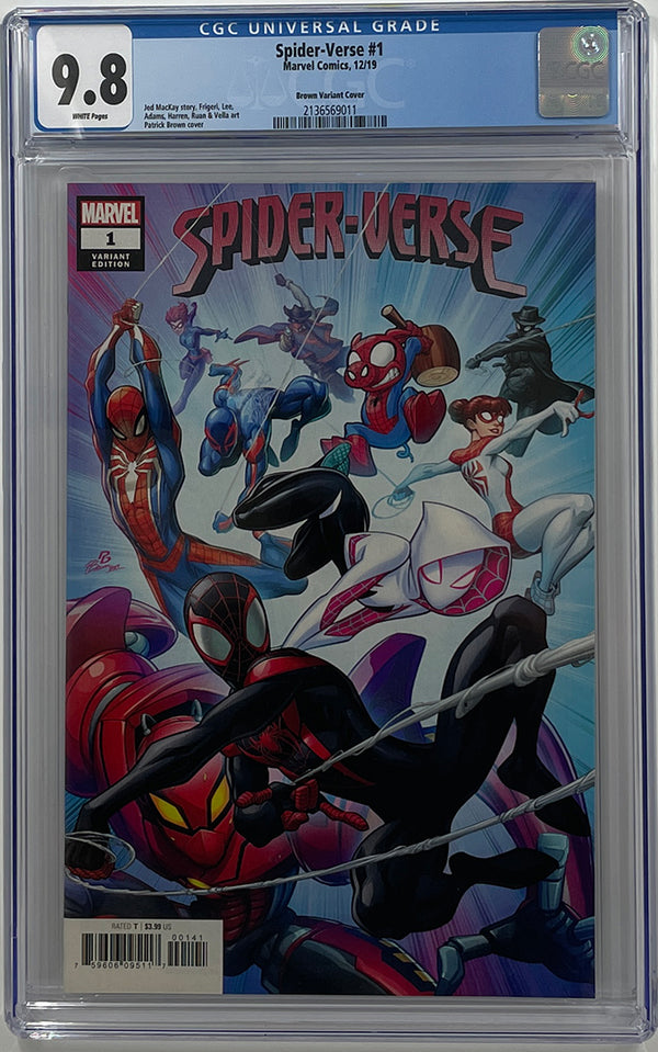 Spider-Verse #1 | Brown Variant Cover | CGC 9.8