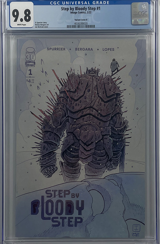 Step By Bloody Step #1 (of 4) | Cover B Ian Bertram | CGC 9.8