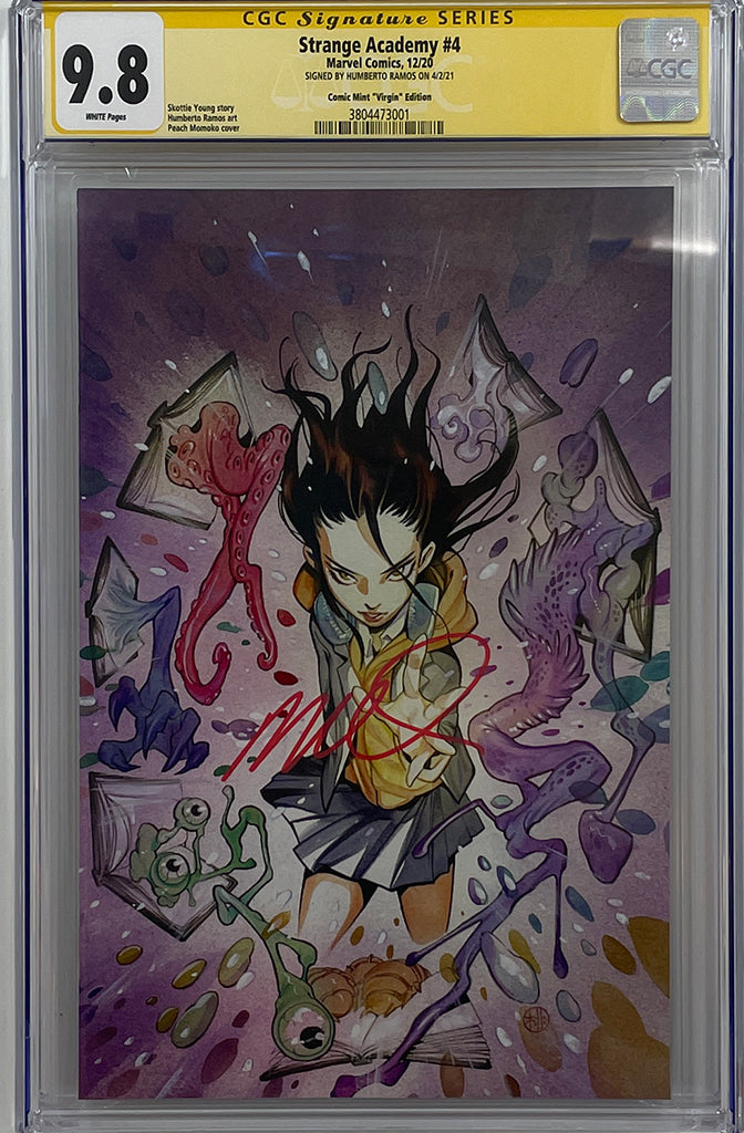 Strange Academy #4 | Comic Mint/Peach Momoko Virgin Variant | CGC SS 9.8