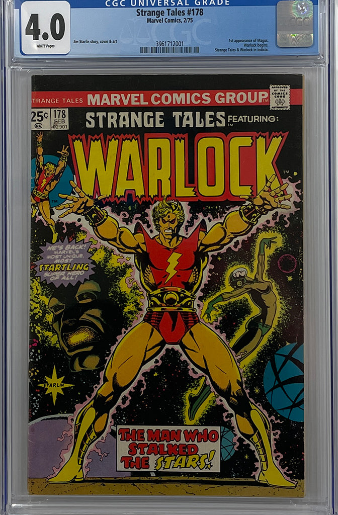 Strange Tales #178 | 1st app of Magnus | CGC 4.0