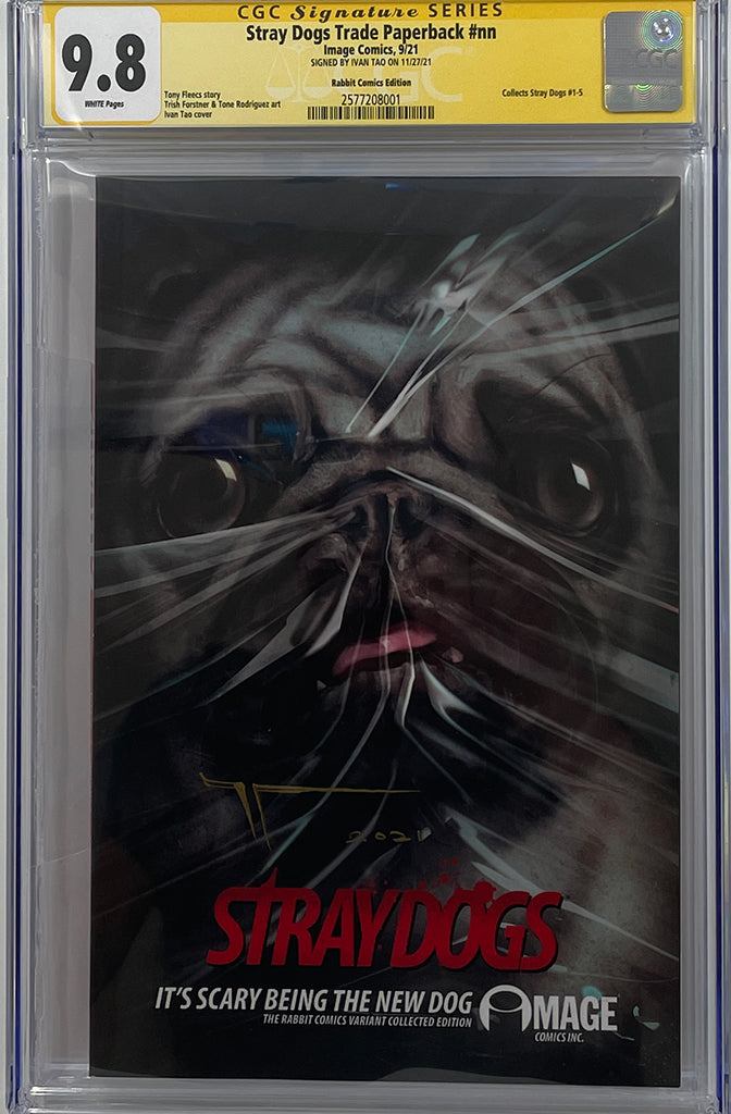 Stray Dogs TP | Ivan Tao Exclusive | Signed by Ivan Tao | CGC SS 9.8