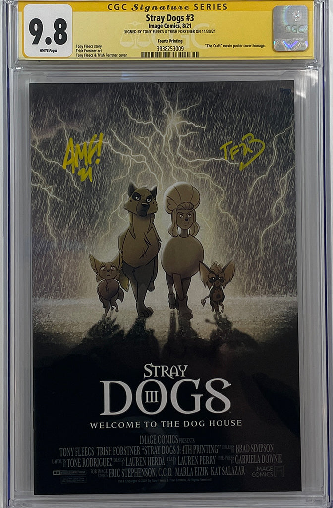 Stray Dogs #3 | Fourth Print | The Craft Movie Homage | CGC SS 9.8