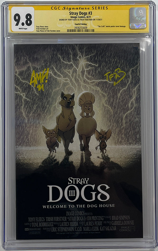 Stray Dogs #3 | Fourth Print | The Craft Movie Homage | CGC SS 9.8