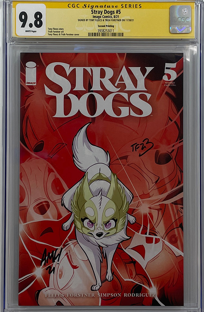 Stray Dogs #5 | Second Print | Cover A | CGC SS 9.8