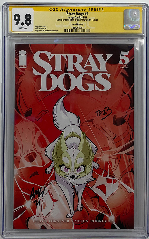 Stray Dogs #5 | Second Print | Cover A | CGC SS 9.8