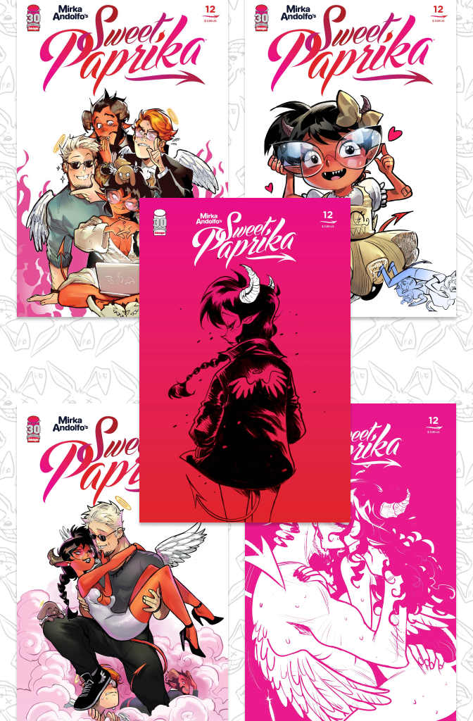 MIRKA ANDOLFO SWEET PAPRIKA #12 (OF 12) Cover A, B, C, D, and Hot Variant Bundle