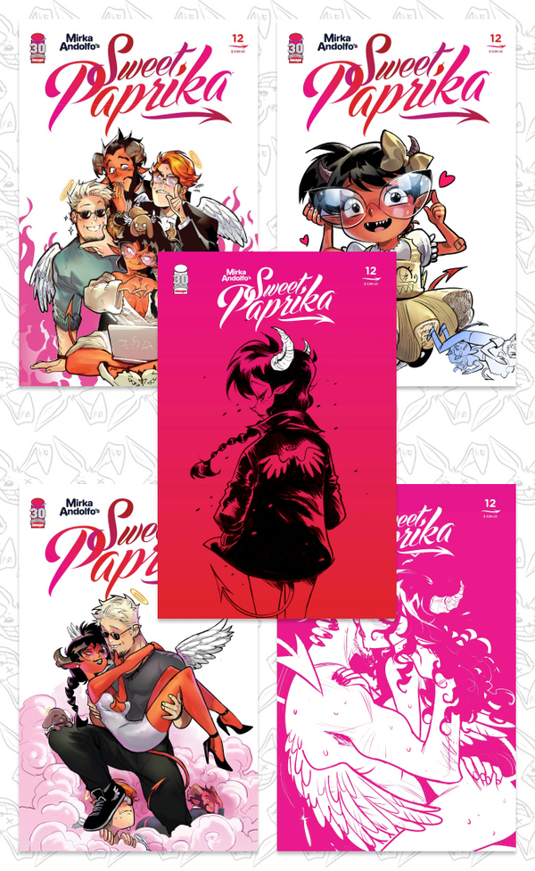 MIRKA ANDOLFO SWEET PAPRIKA #12 (OF 12) Cover A, B, C, D, and Hot Variant Bundle