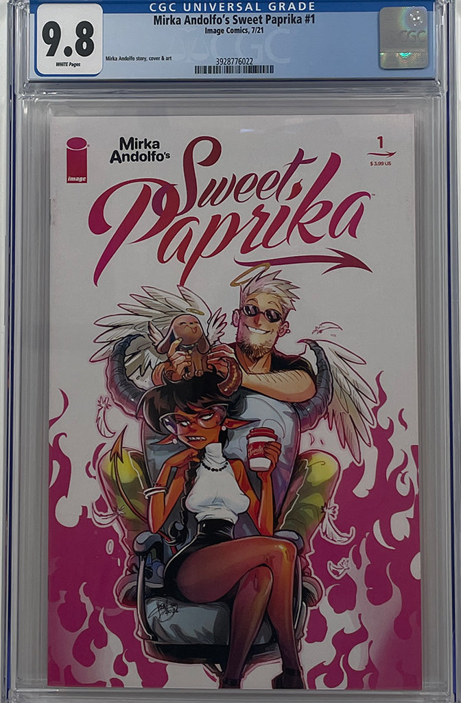 Sweet Paprika #1 | Cover A | Mirka Andolfo | CGC 9.8