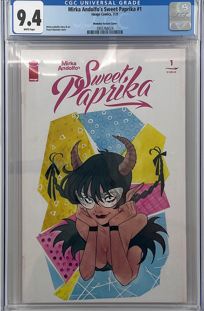 Sweet Paprika #1 | Peach Momoko Variant Cover C | CGC 9.4