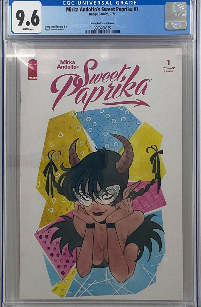Sweet Paprika #1 | Peach Momoko Variant Cover C | CGC 9.6