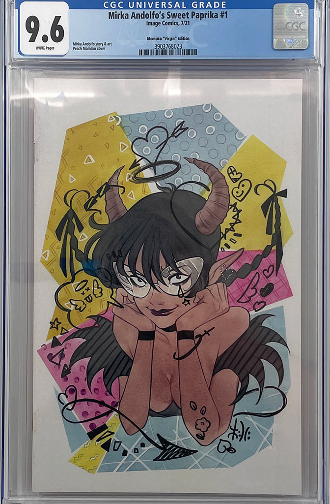 Sweet Paprika #1 | 1:25 Peach Momoko Virgin Variant | CGC 9.6