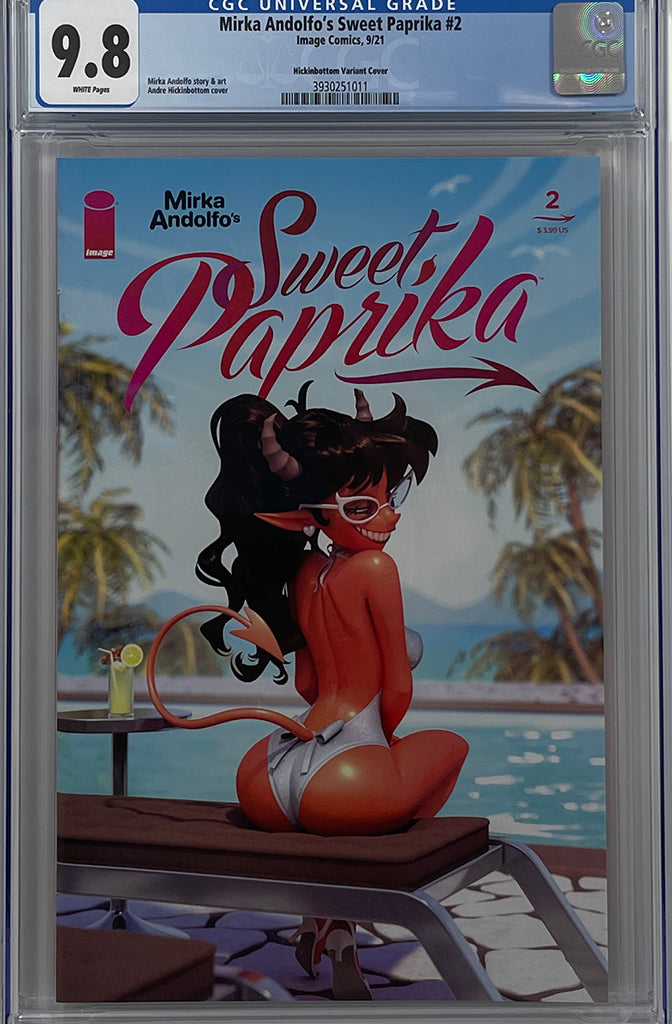 Sweet Paprika #2 | Cover D | Andrew Hickinbottom | CGC 9.8