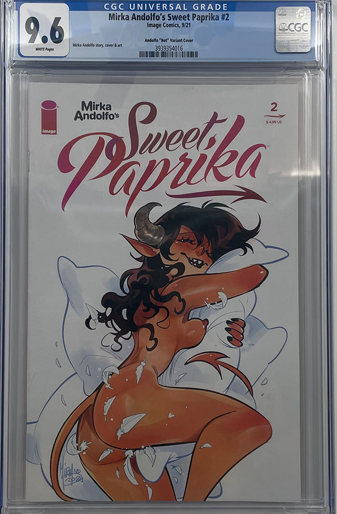 Sweet Paprika #2 | Cover E | HOT Variant | CGC 9.6