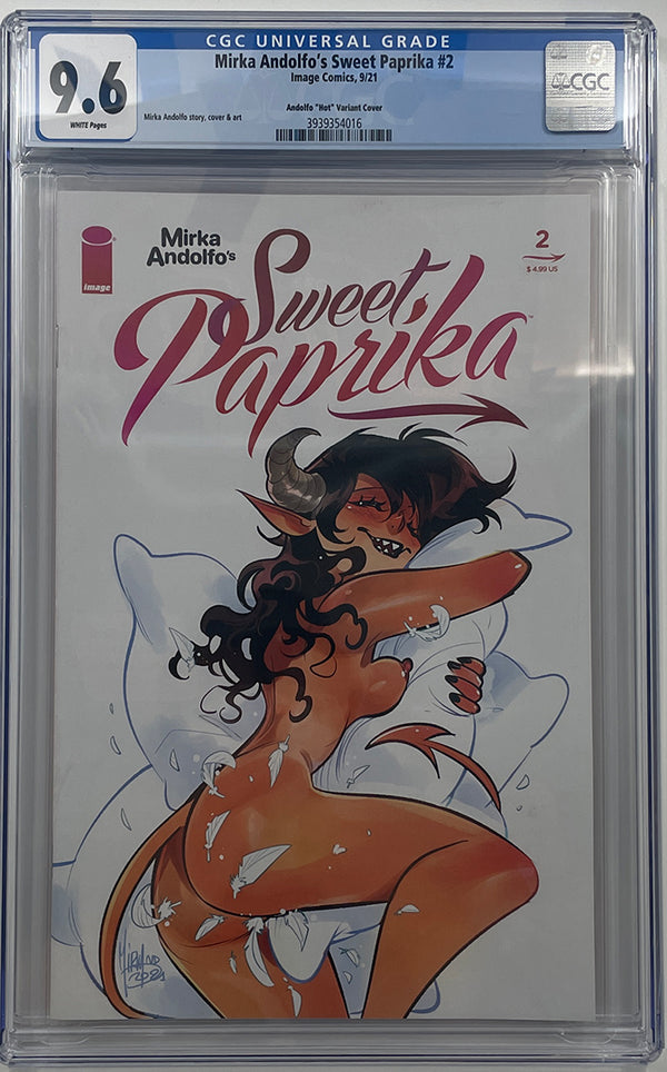 Sweet Paprika #2 | Cover E | HOT Variant | CGC 9.6
