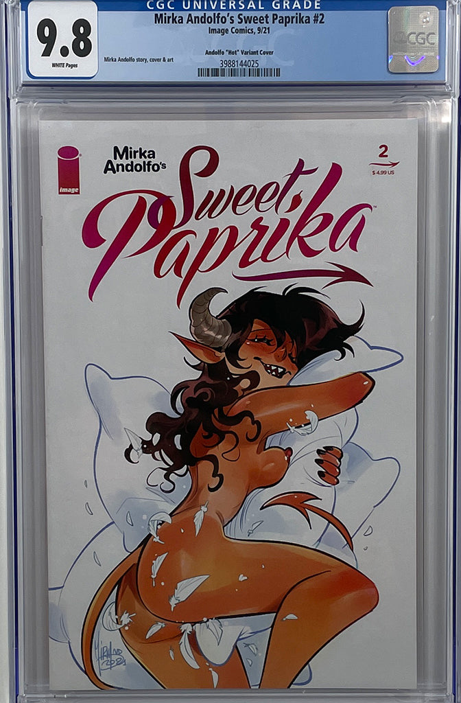 Sweet Paprika #2 | Cover E | HOT Variant | CGC 9.8