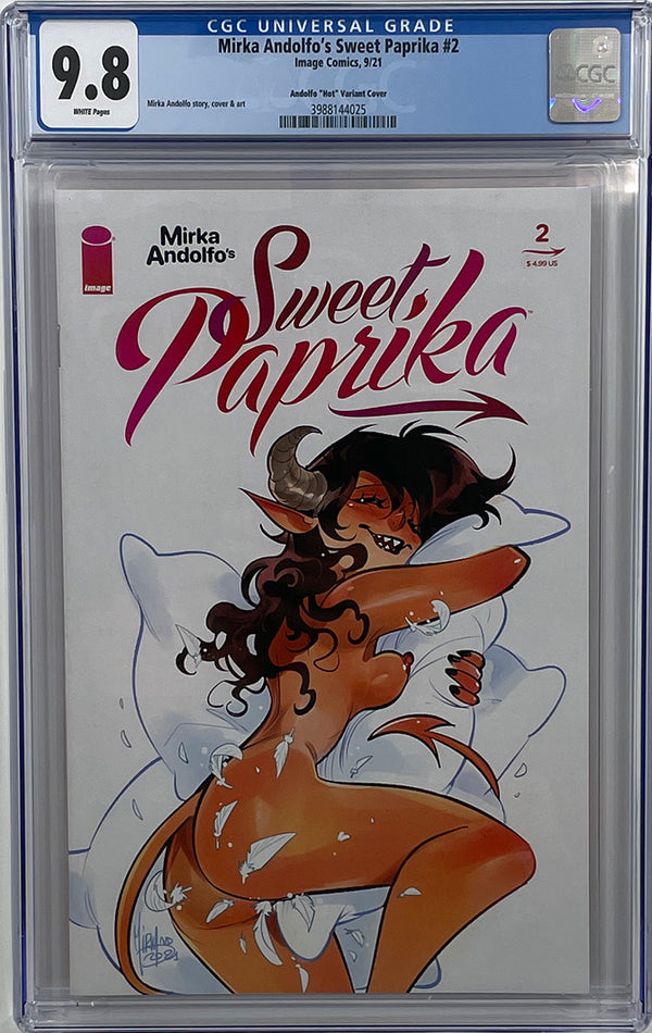 Sweet Paprika #2 | Cover E | HOT Variant | CGC 9.8