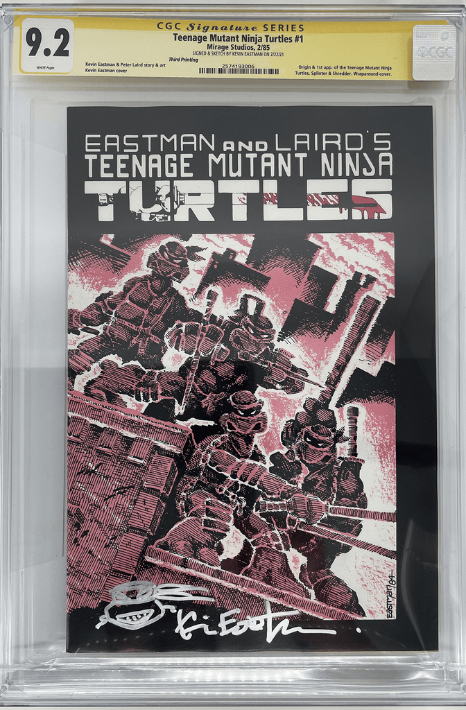 Teenage Mutant Ninja Turtles #1 | Third Print | CGC SS 9.2