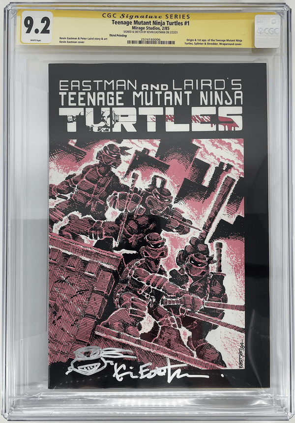 Teenage Mutant Ninja Turtles #1 | Third Print | CGC SS 9.2