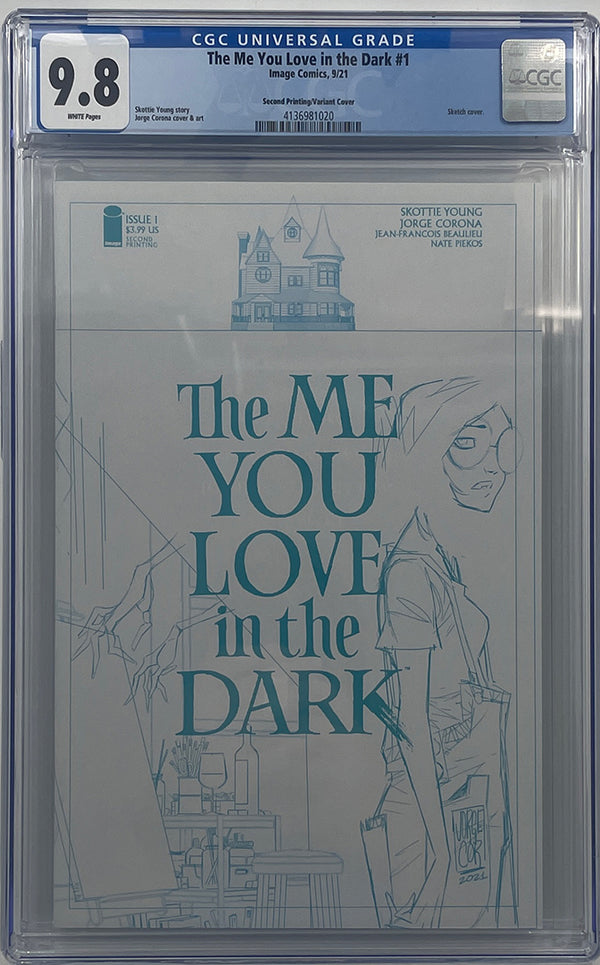 The Me You Love in the Dark #1  | 2ND Print | 1:20 Ratio Variant | CGC 9.8