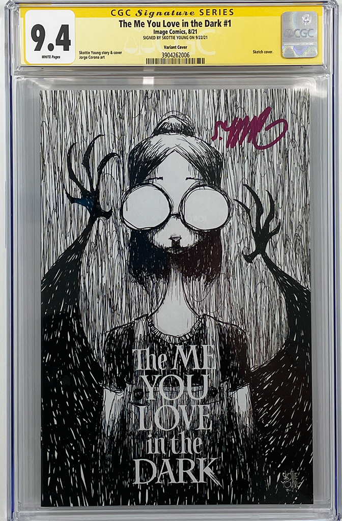 The Me You Love in the Dark #1  | 1:25 Incentive Ratio Variant | CGC SS 9.4