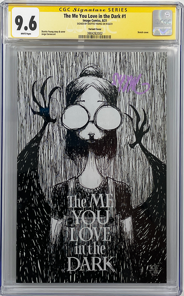 The Me You Love in the Dark #1  | 1:25 Incentive Ratio Variant | CGC SS 9.6