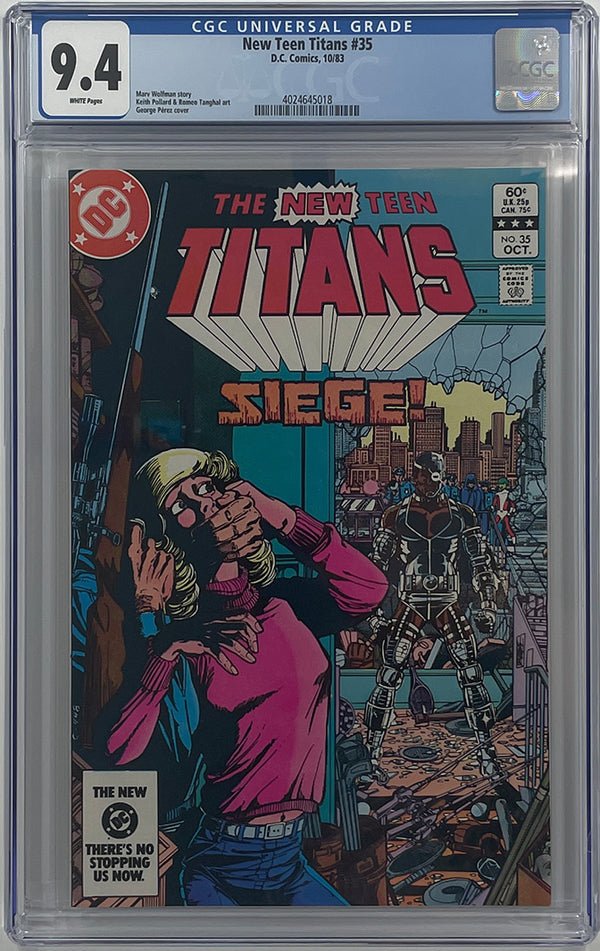 New Teen Titans #35 | CGC 9.4