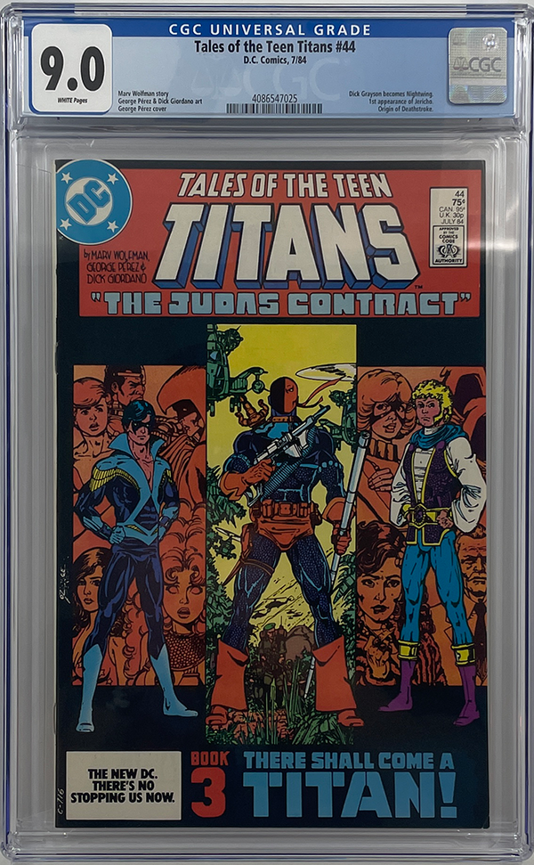 Tales of Teen Titans #44 | Dick Grayson Becomes Nightwing | CGC 9.0