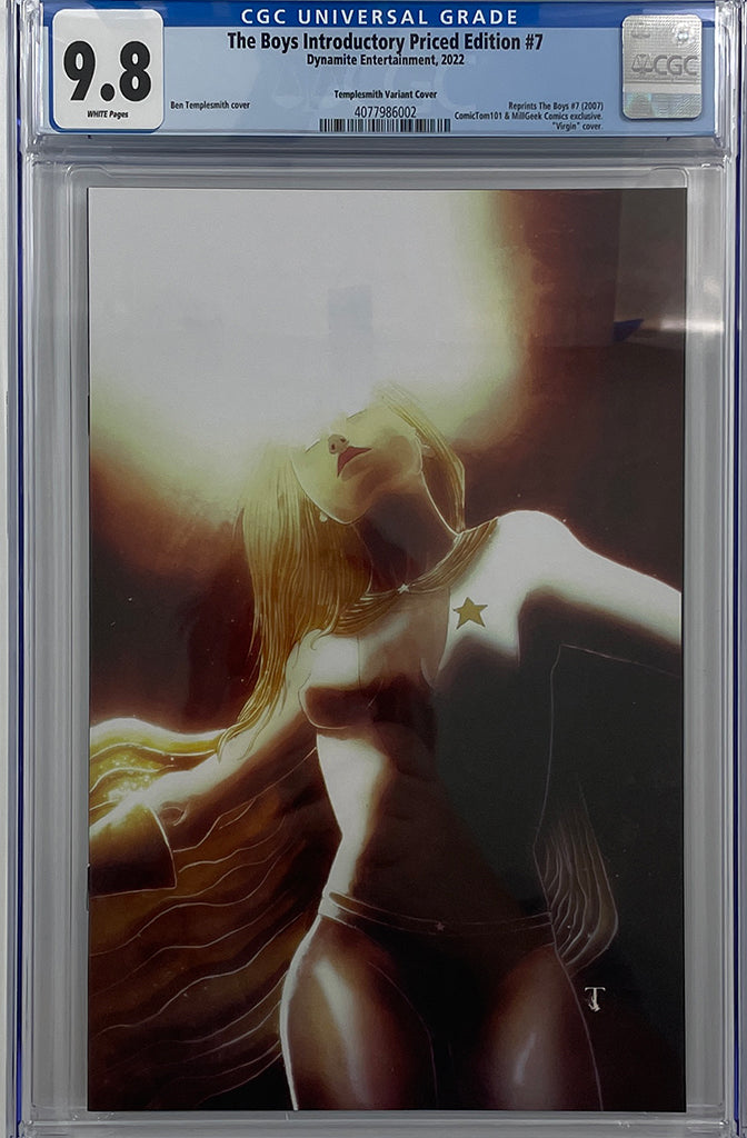 The Boys Introductory Price Edition #7 | Templesmith Variant | CGC 9.8
