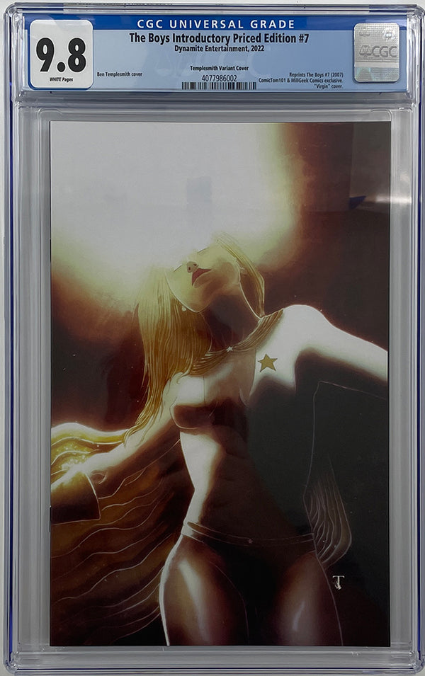 The Boys Introductory Price Edition #7 | Templesmith Variant | CGC 9.8