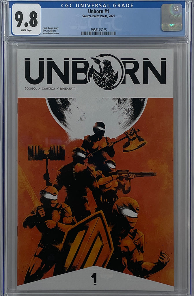 Unborn #1 | Cover A | Source Point Press | CGC 9.8