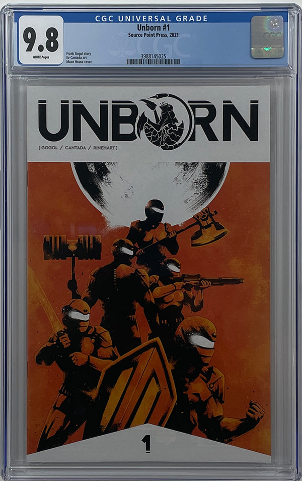 Unborn #1 | Cover A | Source Point Press | CGC 9.8