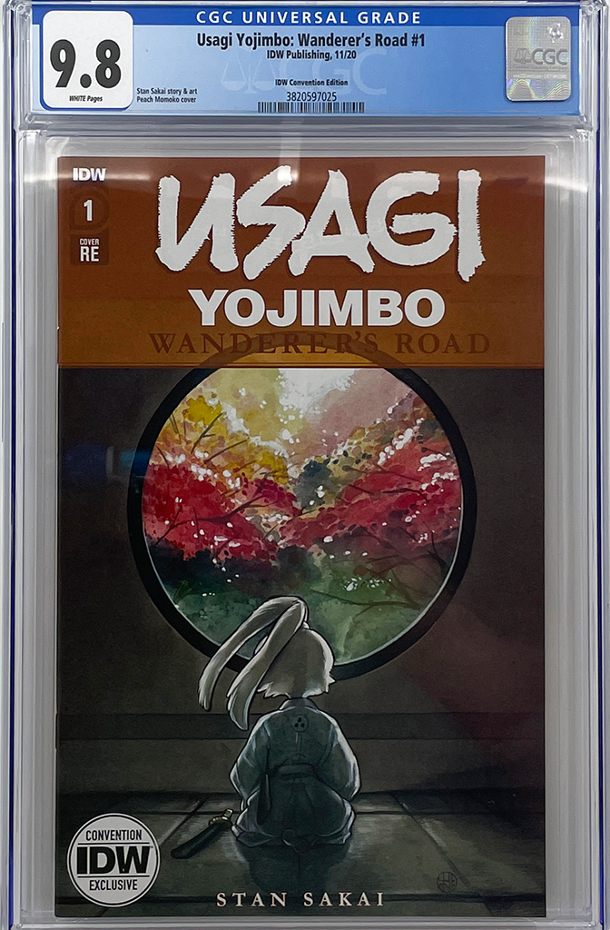 Usagi YoJimbo: Wanderers Road #1 | Peach Momoko NYCC Variant | CGC 9.8