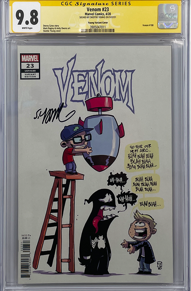 Venom #23 | Skottie Young Variant| Signed by Skottie Young | CGC SS 9.8