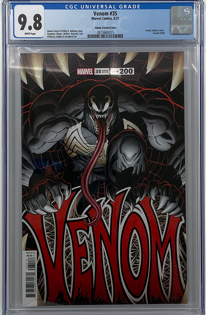 Venom #35 | Arthur Adams Variant Cover | CGC 9.8