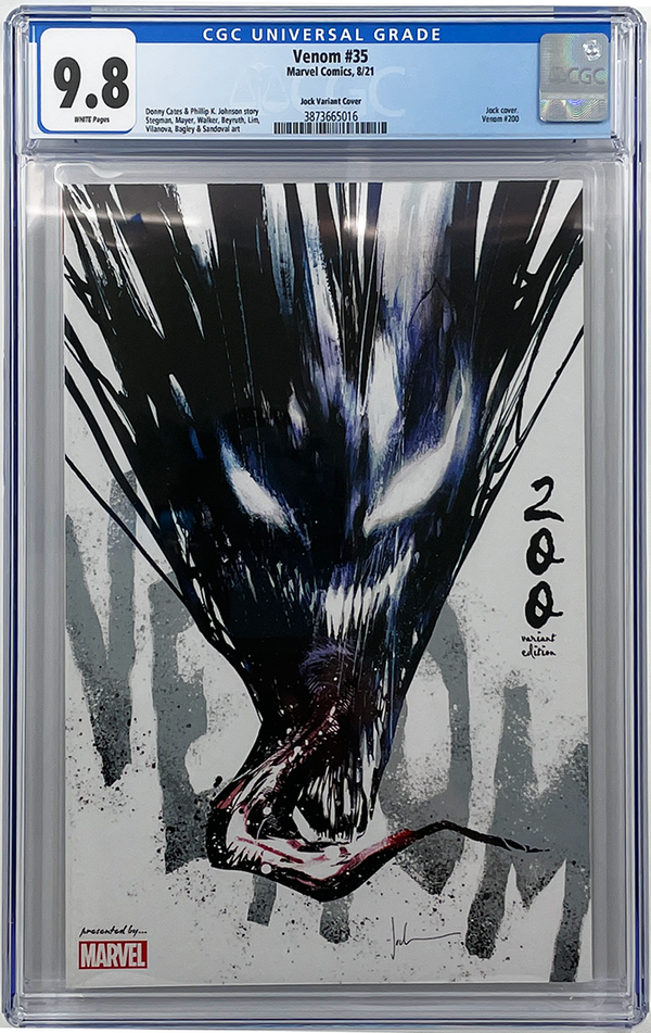 Venom #35 | Jack Variant Cover | CGC 9.8