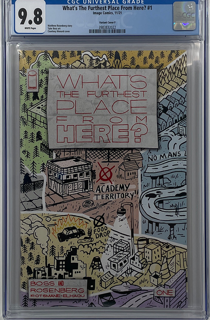 What's The Furthest Place From Here? #1 | 1:50 Incentive Varaint | CGC 9.8
