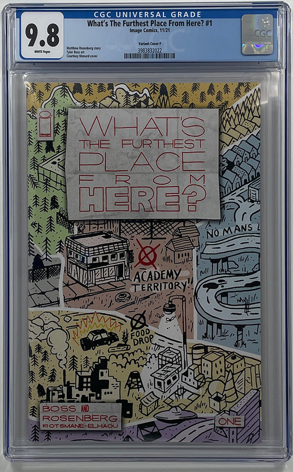 What's The Furthest Place From Here? #1 | 1:50 Incentive Varaint | CGC 9.8