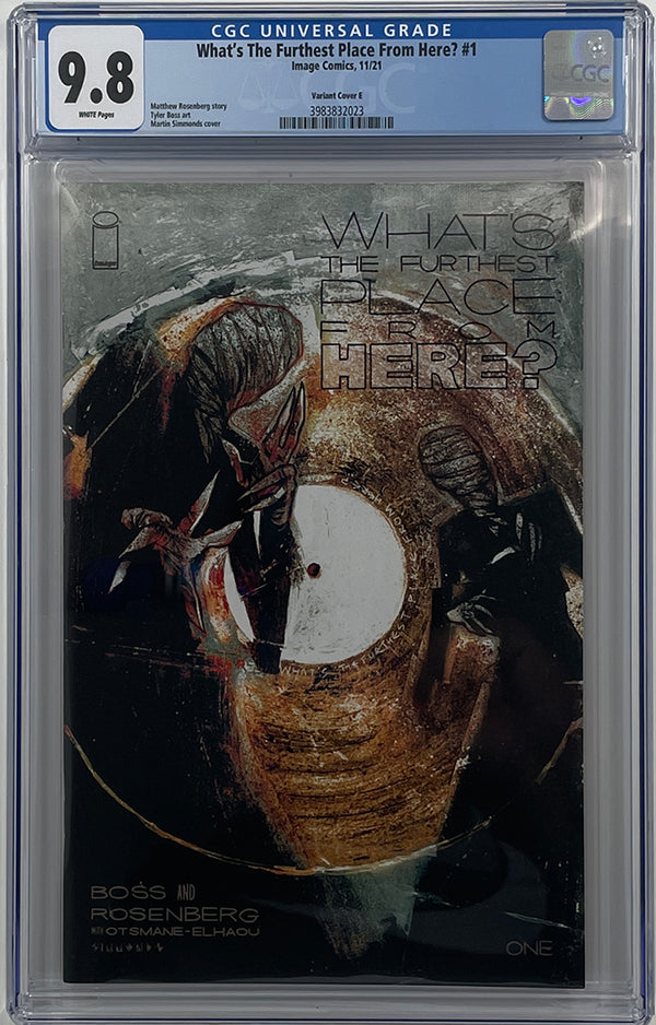 What's The Furthest Place From Here? #1 | Cover 1:25 | CGC 9.8