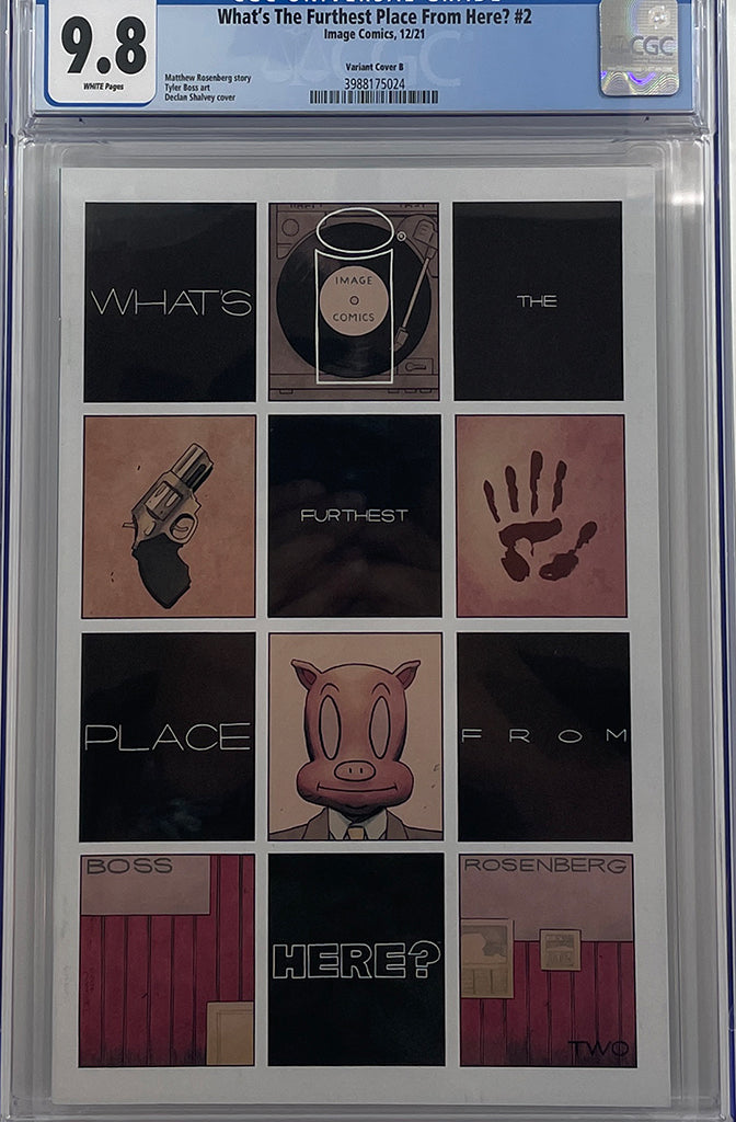 What's The Furthest Place From Here? #2 | Cover B | Declan Shalvey | CGC 9.8