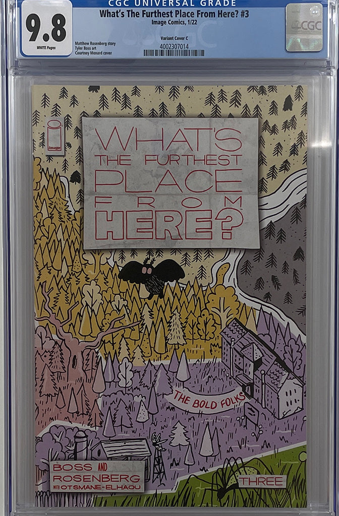 What's The Furthest Place From Here? #3 | Cover C 1:15 Ratio | CGC 9.8