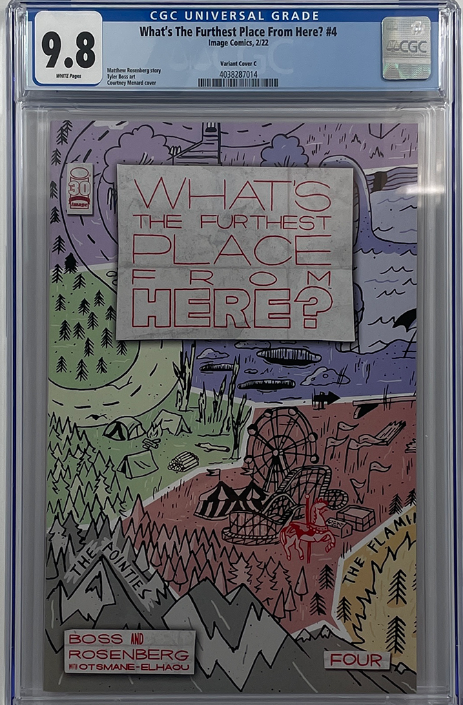 What's The Furthest Place From Here? #4 | 1:15 Ratio Variant | CGC 9.8
