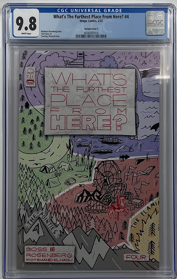 What's The Furthest Place From Here? #4 | 1:15 Ratio Variant | CGC 9.8