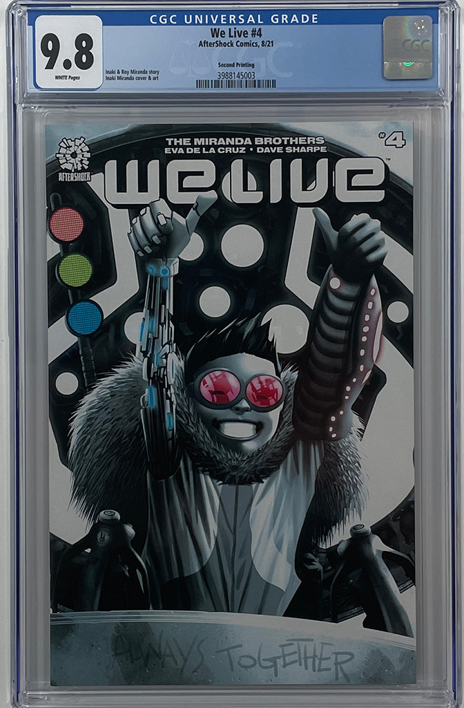 We Live #4 | 2nd Print  | CGC 9.8